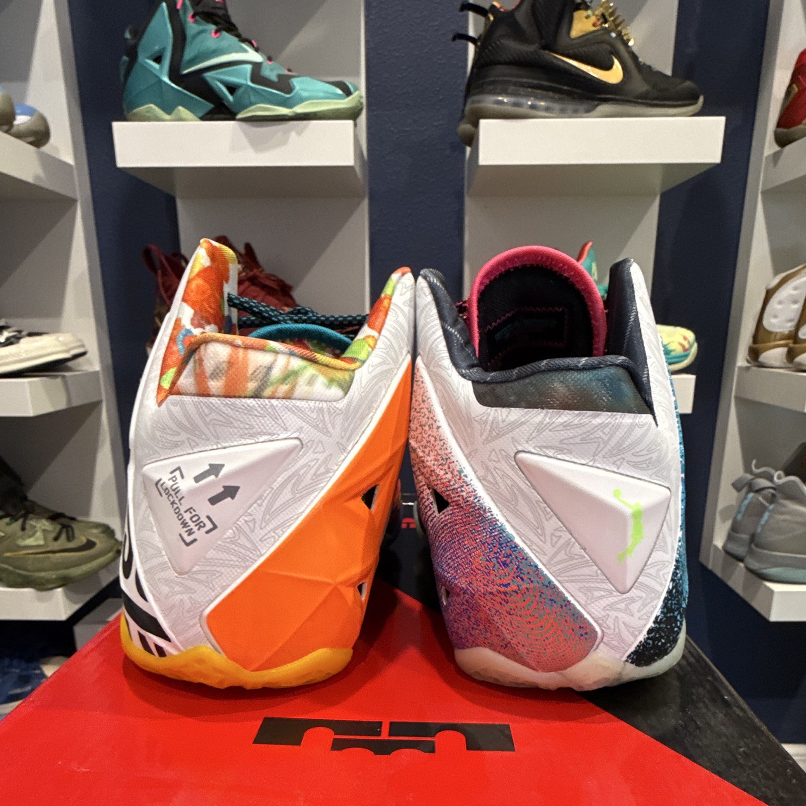 Nike LeBron 11 Premium What The LeBron Multicolor 650884-400 2014