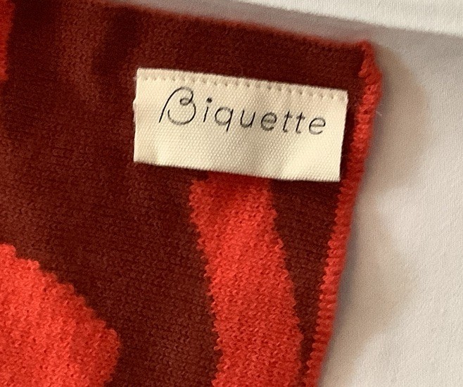 Biquette Fold By Jenny Pennywood Scarf 100% Egyptian Cotton 13”X86” $75 OP NWOT
