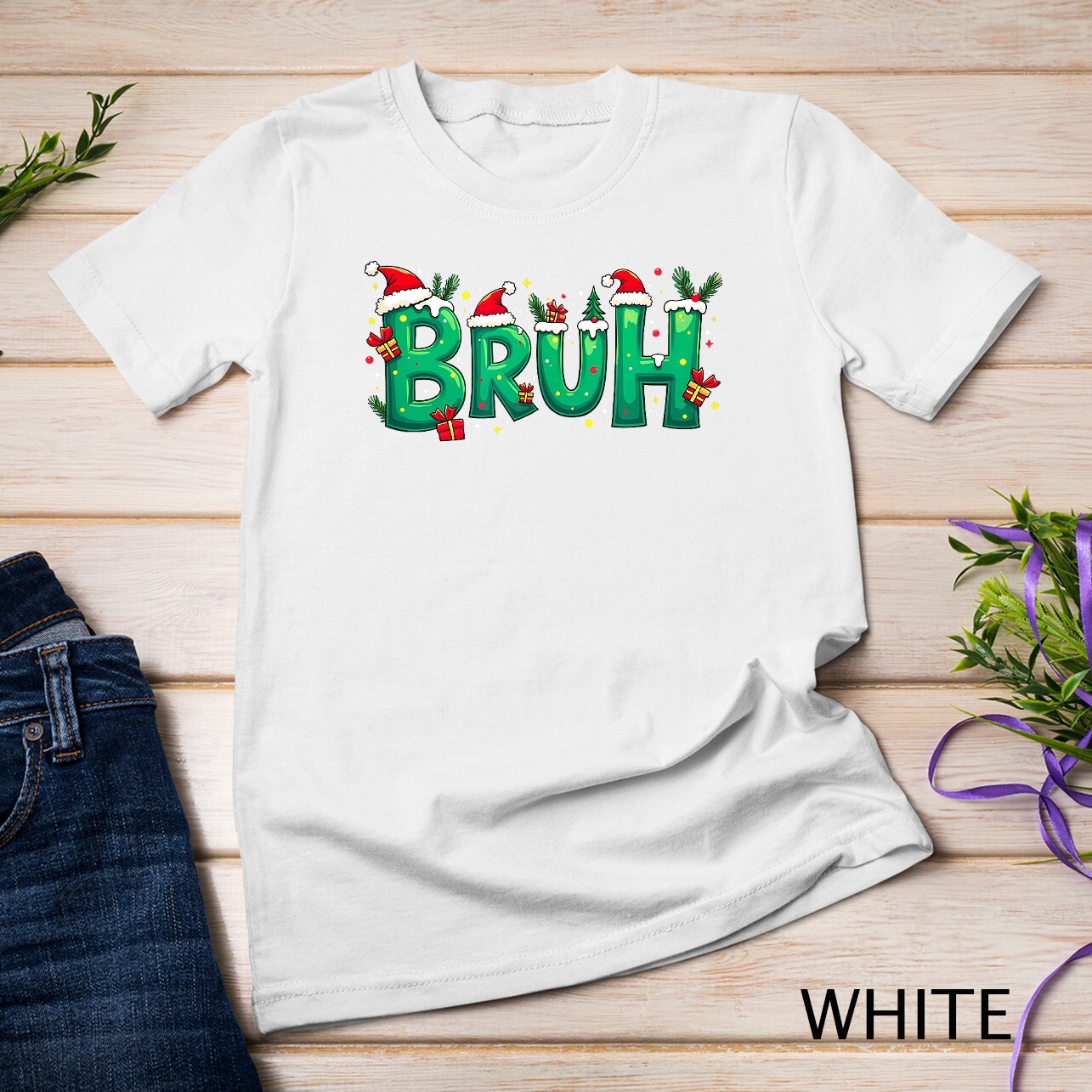 Funny Xmas Bruh T-Shirt Unisex T-shirt