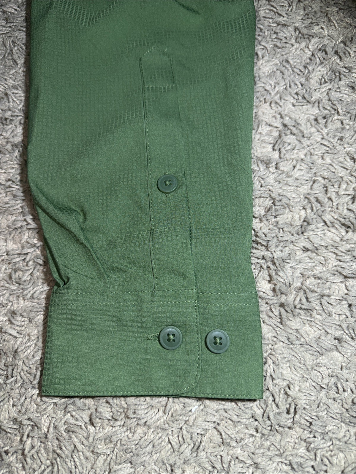 NEW Men’s Columbia Omni-Shade James Bay Green Long Sleeve Shirt Size Large