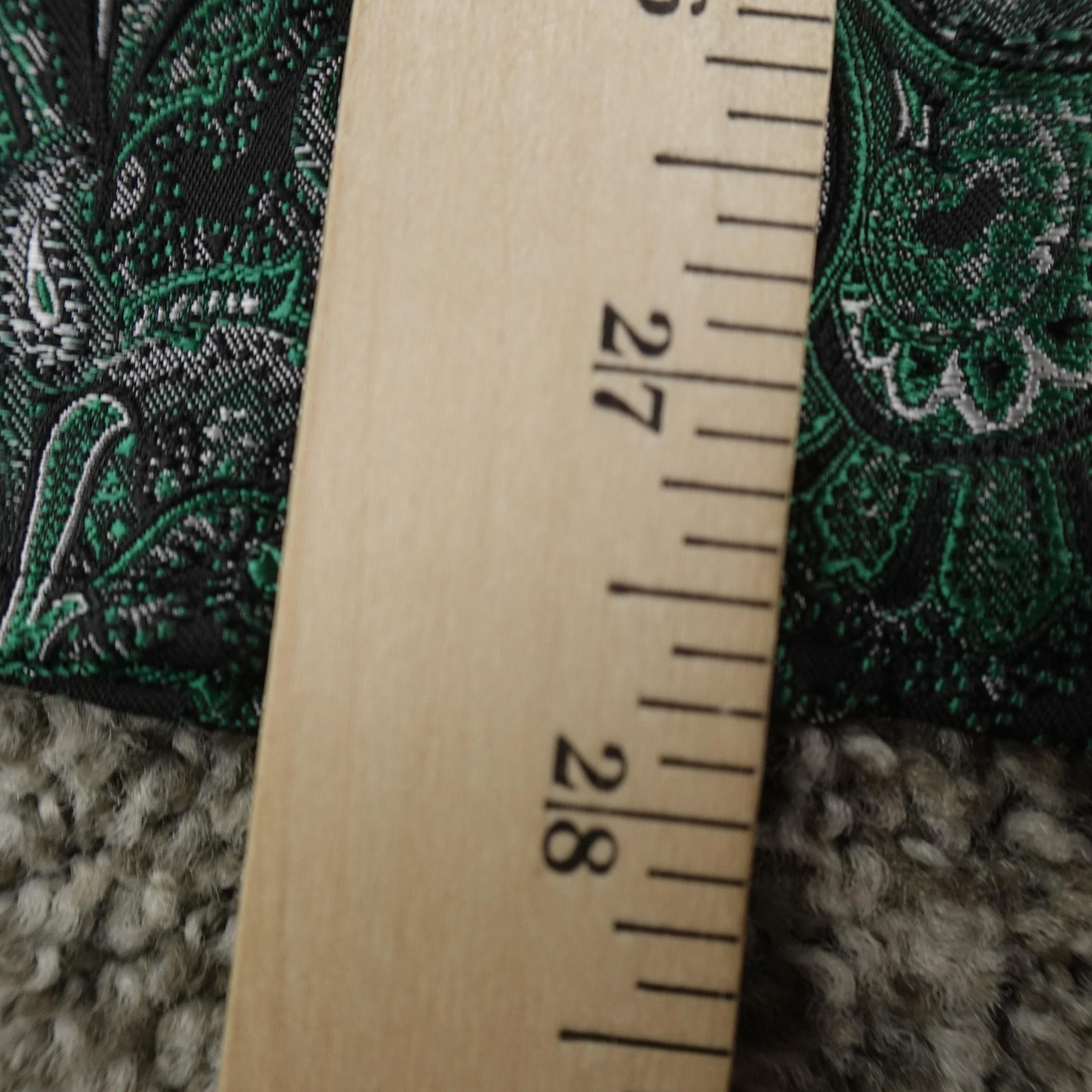 NEW BARRY WANG Shirt Mens S Green Paisley Short Sleeve Button Up Party Dress Top