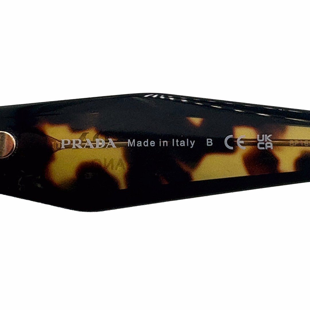 Prada PR B05SF Black Sunglasses 53mm 19mm 140mm – 389-0A7 – DEFECT
