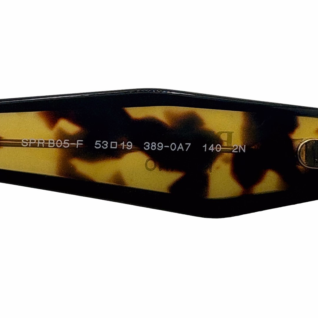 Prada PR B05SF Black Sunglasses 53mm 19mm 140mm – 389-0A7 – DEFECT