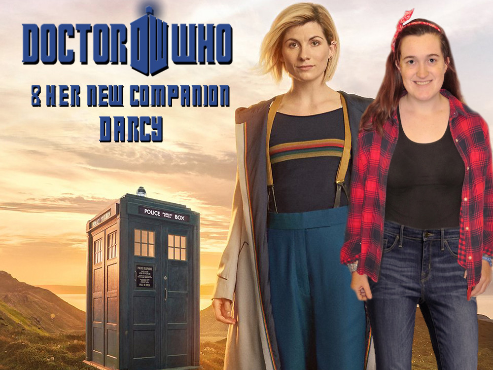 Custom Shirt with Jodie Whittaker and Tardis Made From Your Photo! Doctor Who 13