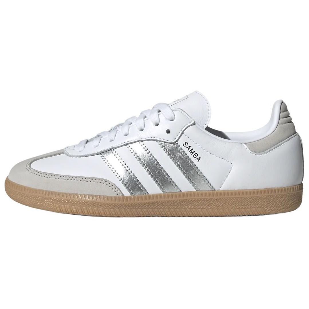 Adidas Women’s Samba Og ‘White Silver Metallic Grey’ Women’s JI2725 Women’s