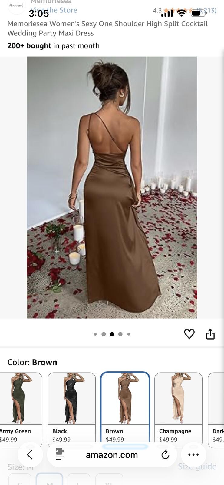 Viral OYS One Shoulder Formal Dress