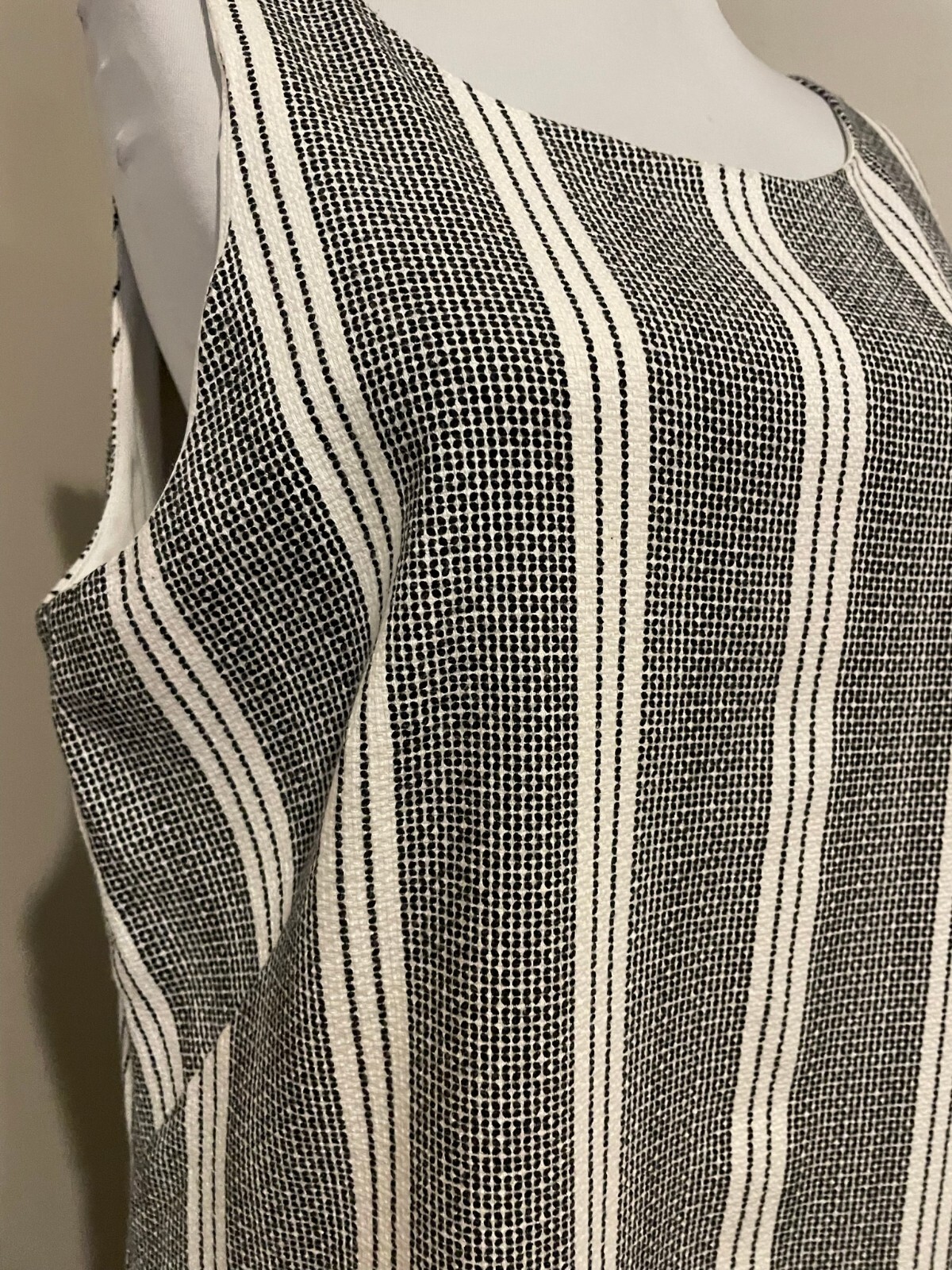 ANN TAYLOR Womens Black & White Dress – Sz 12/14