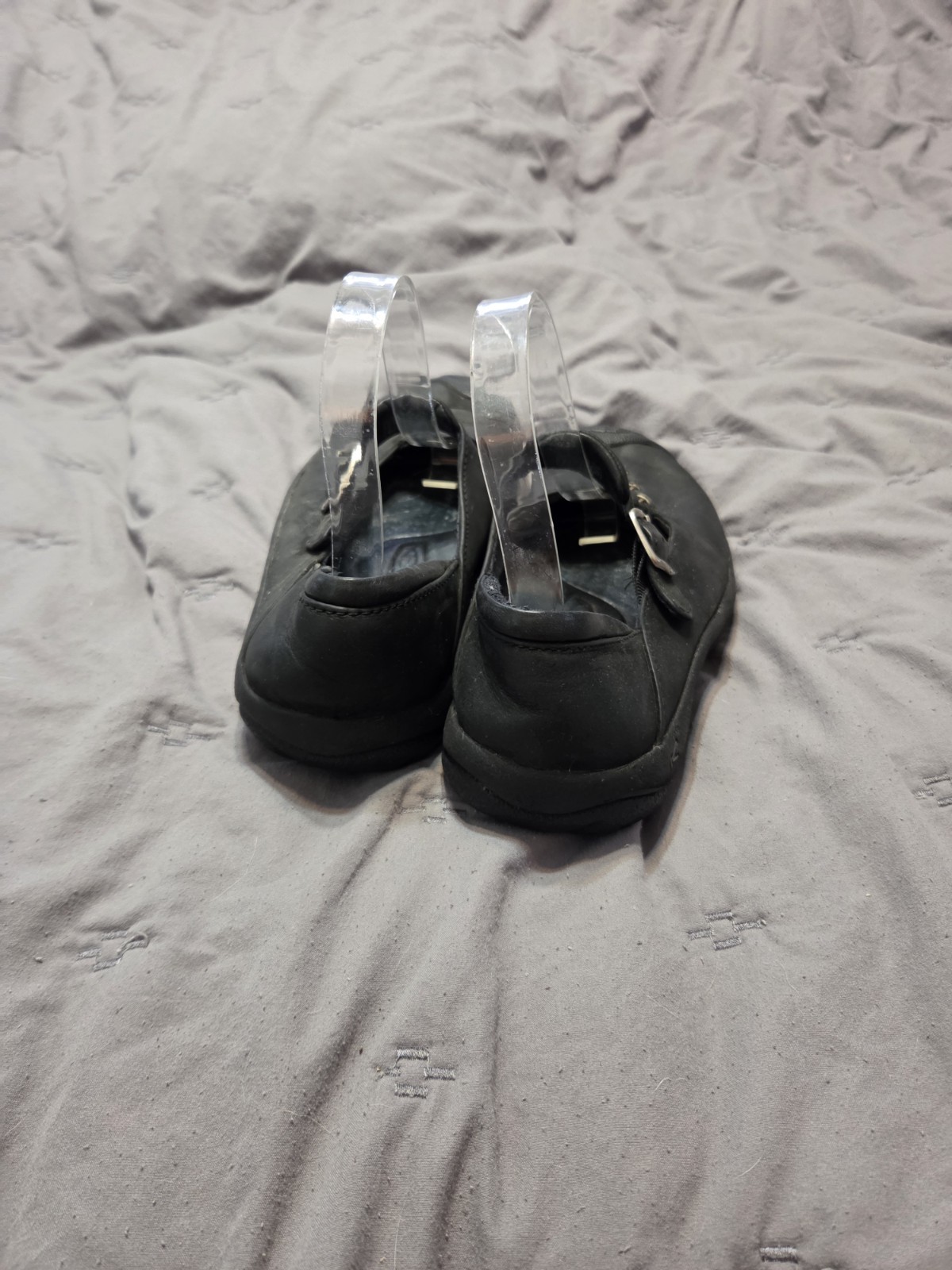 Keen Verona black leather Mary Jane Comfort Skoed W 8.5 boho Academia preppy