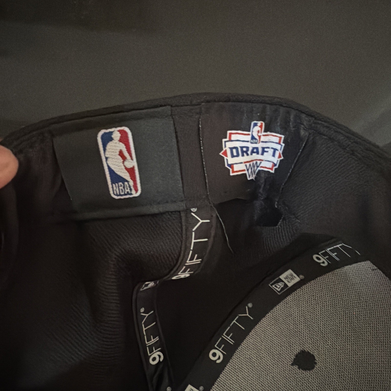 New Era NBA26 Draft NY Knicks 9Fifty Rhinestones Men’s Hat Black Free Shipping!