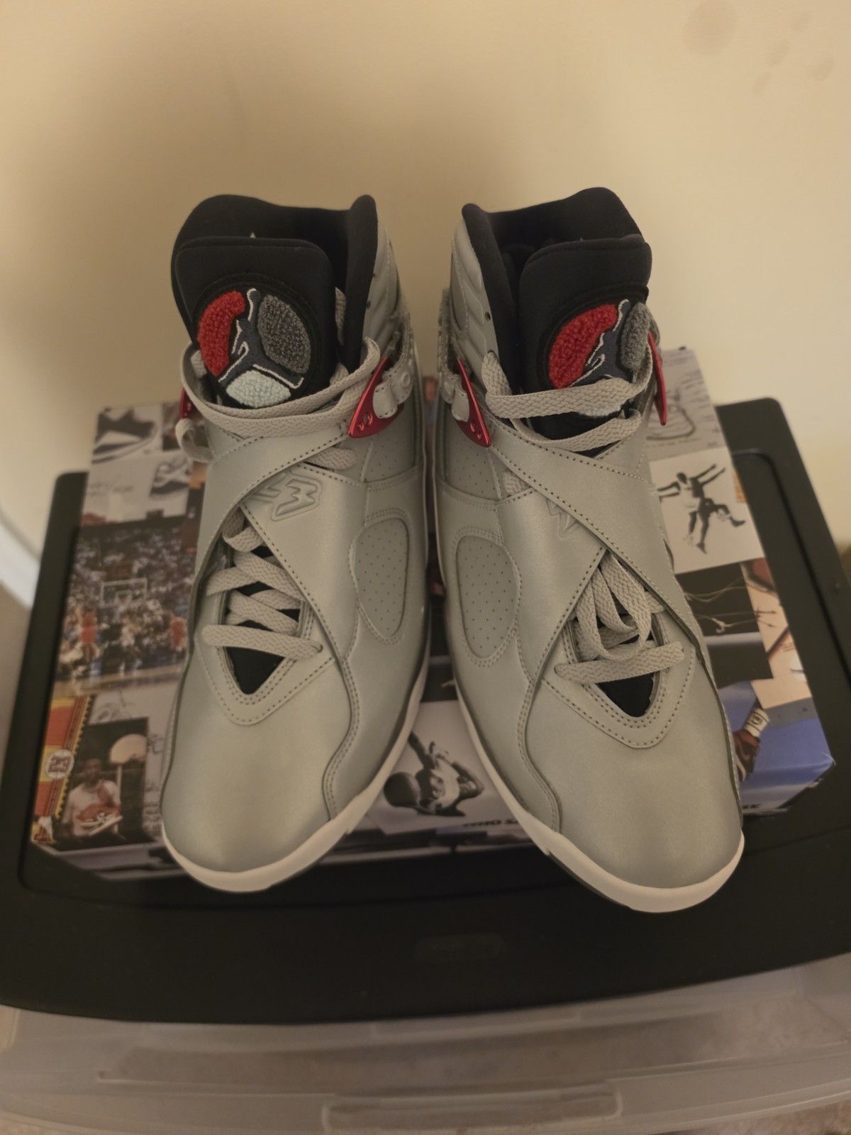 Air Jordan 8 Retro SP ‘Reflections of a Champion’ Sneakers Size 9.5