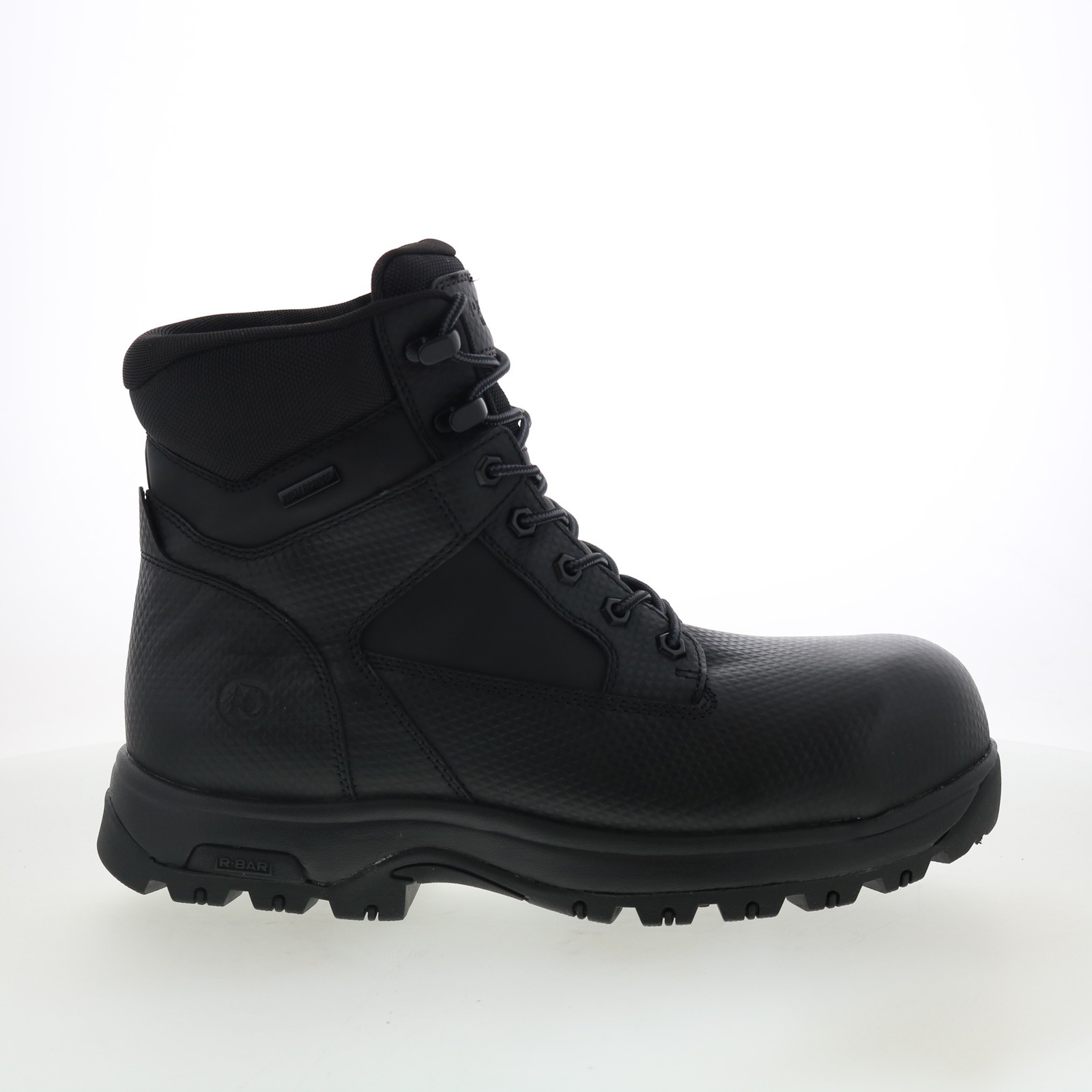 Dunham 8000 Works Waterproof Safety Mens Black Extra Wide 4E Work Boots