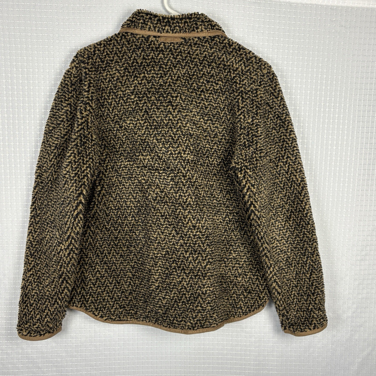 Vintage Orvis Berber Fleece Field Jacket Womens Small Toggle Button Barn Chore
