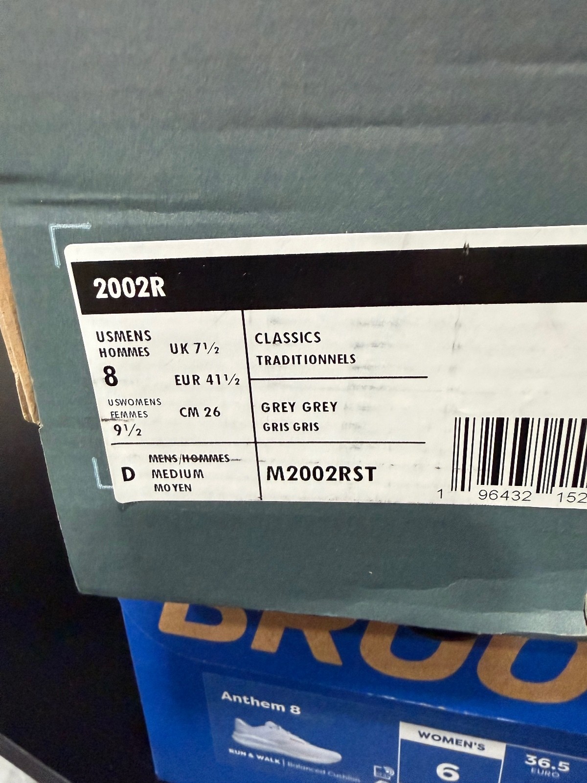 Size 8 – New Balance 2002R “Steel Orca”