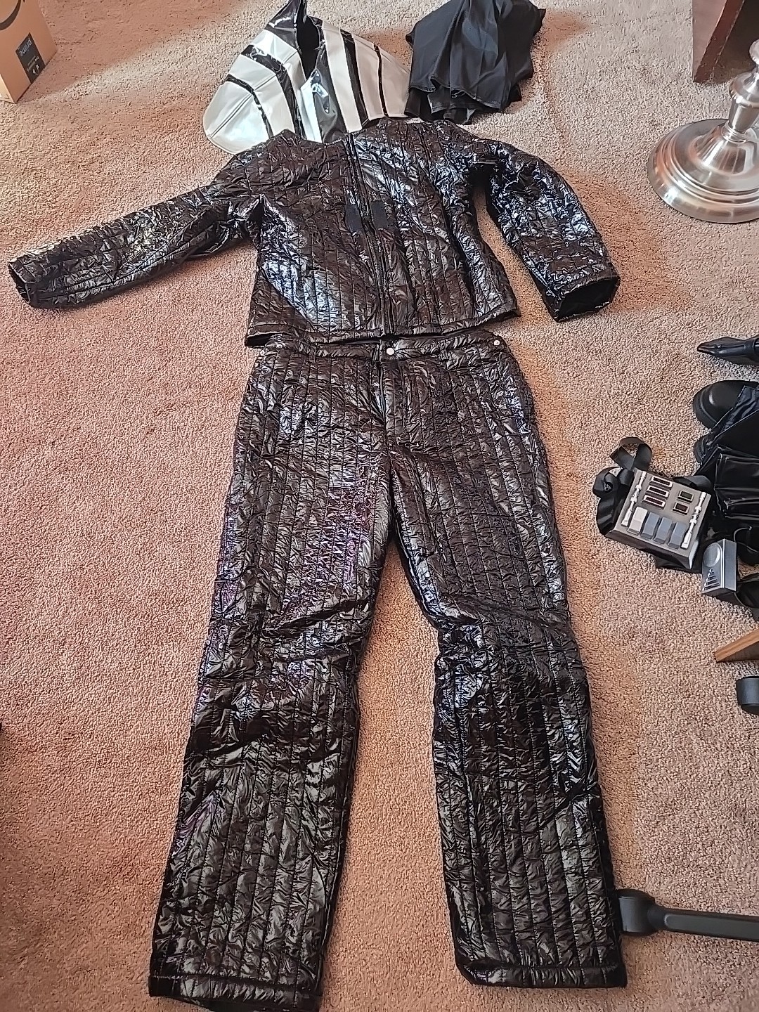 Darth Vader Cosplay Costume Complete Set Male Large Size