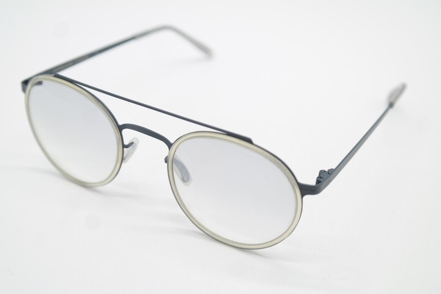 Sunglasses Düsseldorf Eyewear Lessingplatz Grey Transparent Oval