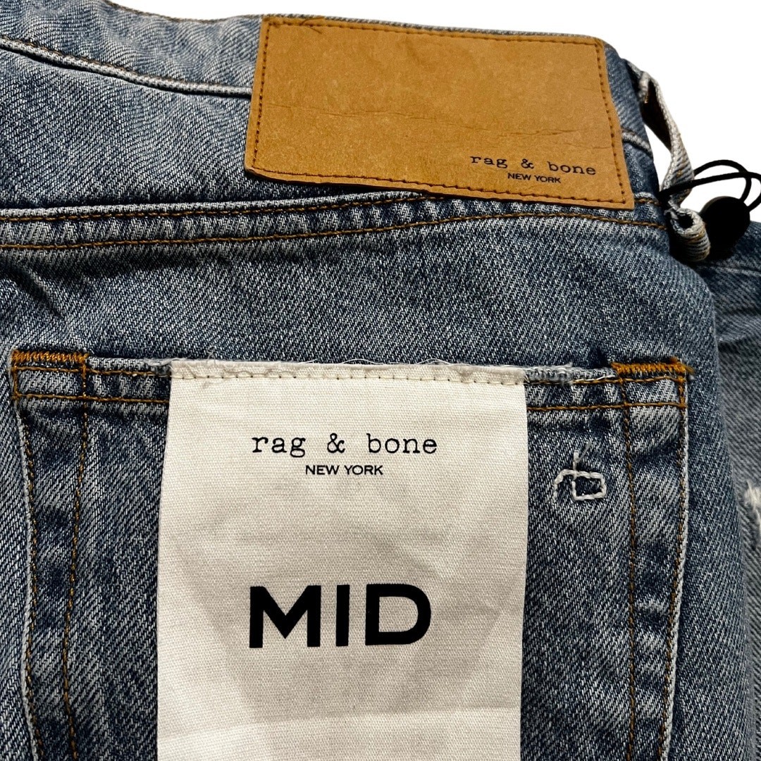 Rag & Bone | Rosa Mid-Rise Boyfriend in Jones | Size 23