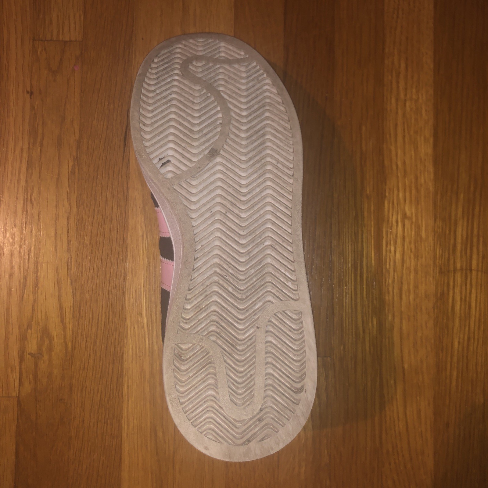 Adidas Campus 00’s Black Suede Pink Stripes Size 9 Women/ Size 7 Men