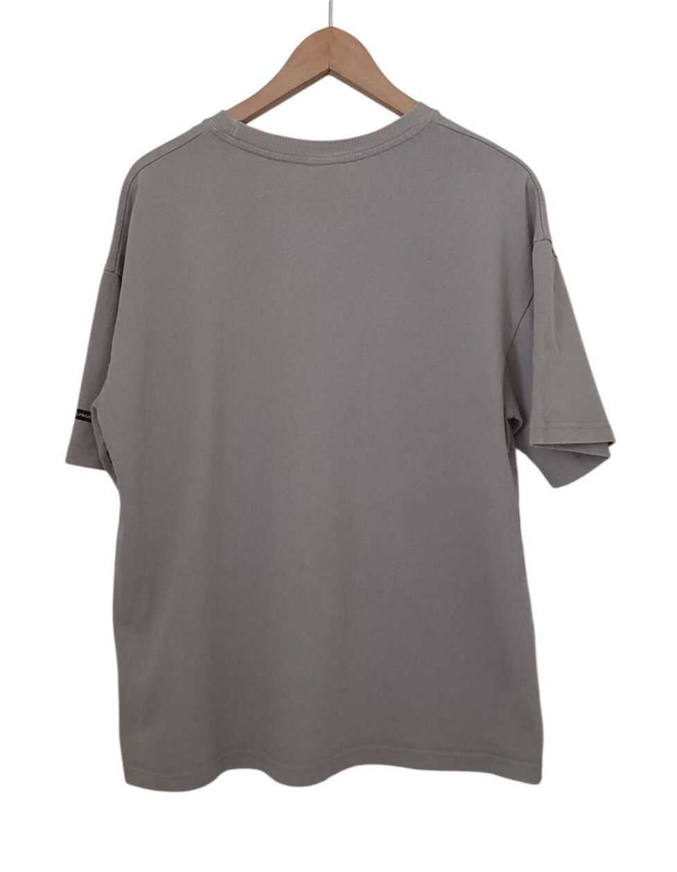Minimal Project Men’s Ash Gray Heavy Weight Oversized T-Shirt 100% Cotton Sz M