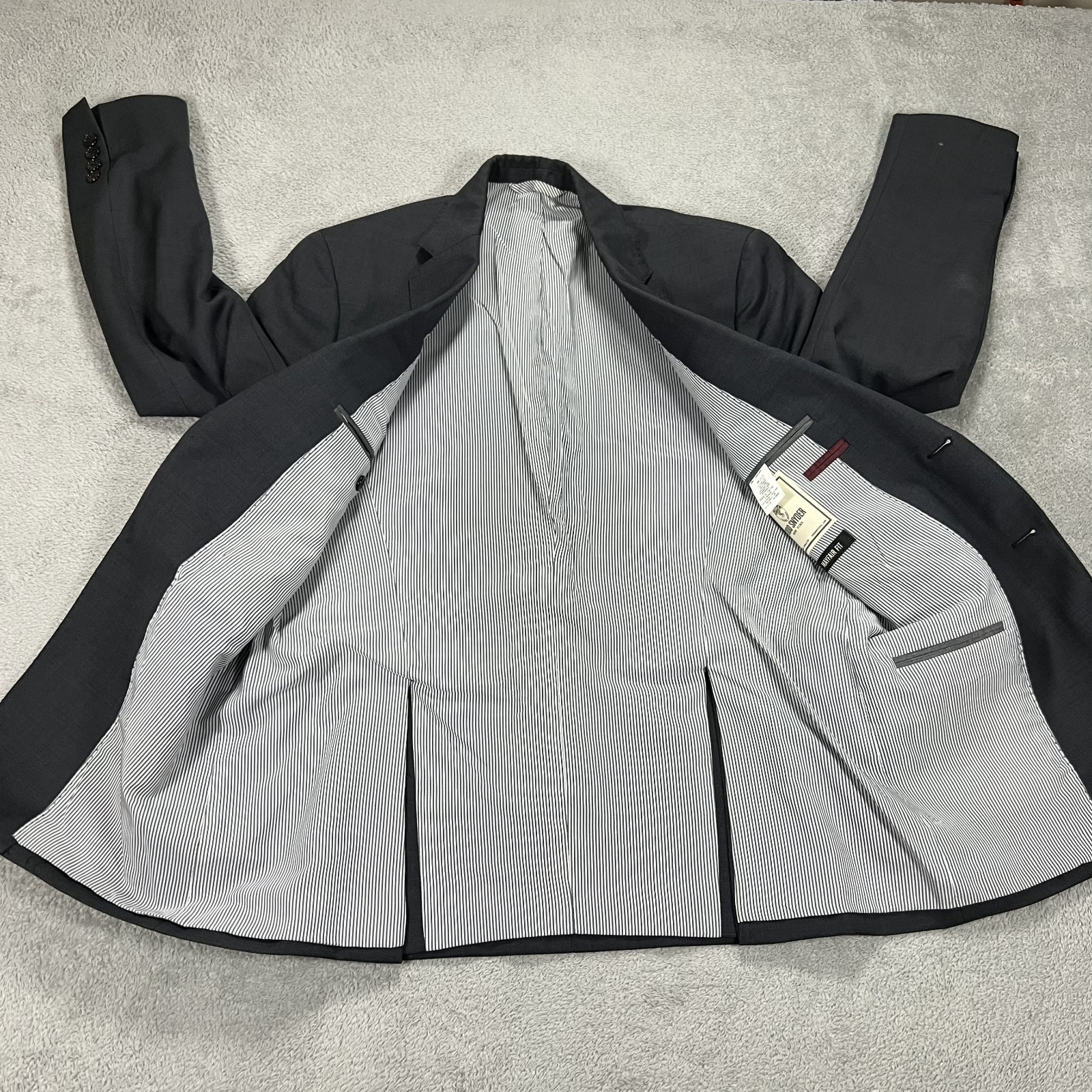 Todd Snyder Blazer Mens 38 R Gray Mayfair Fit 100% Wool New York Made in Canada