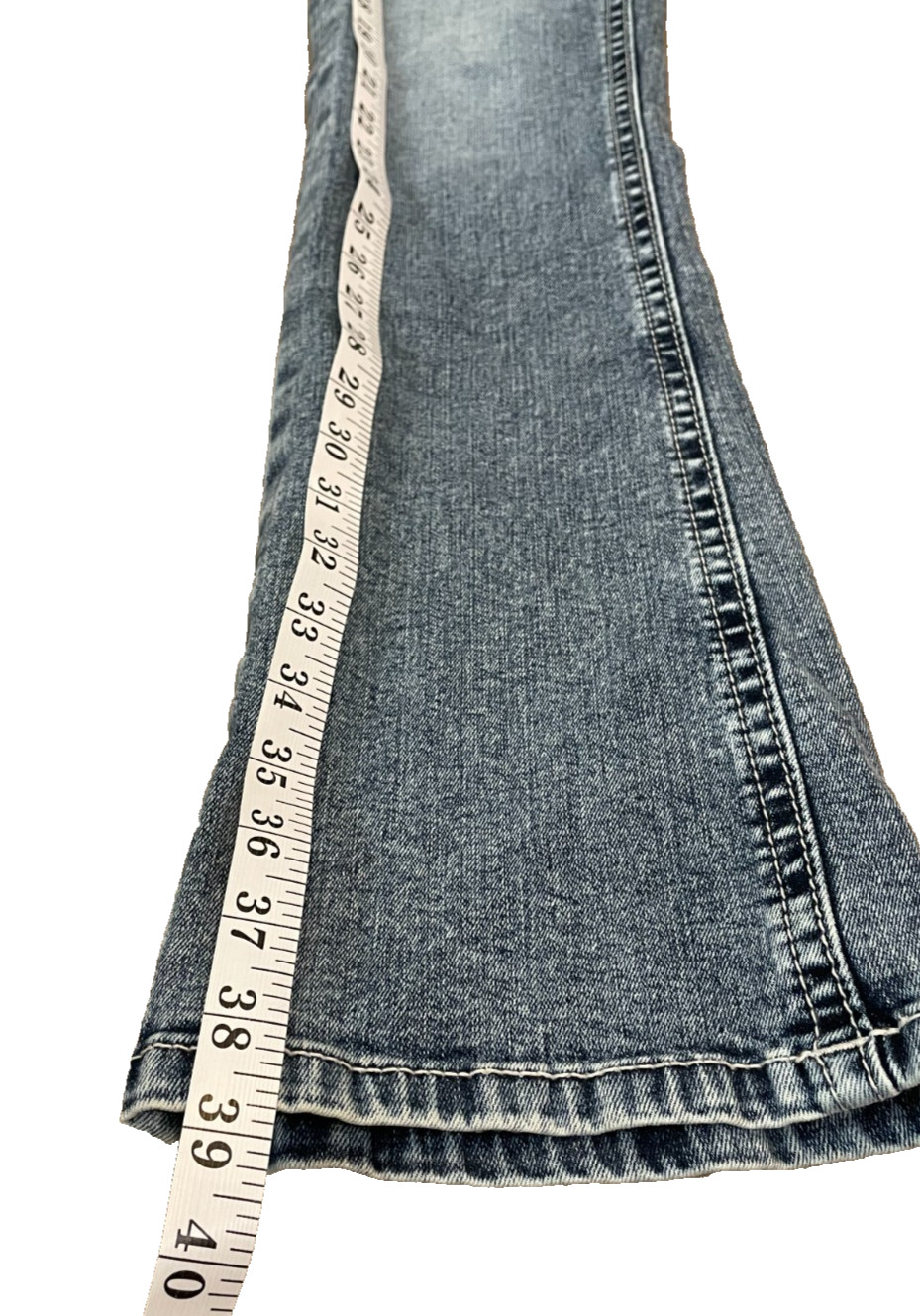 Stella In Dreams Bootcut Jeans 7/28 Western Longhorn Embroidered Bling Pockets