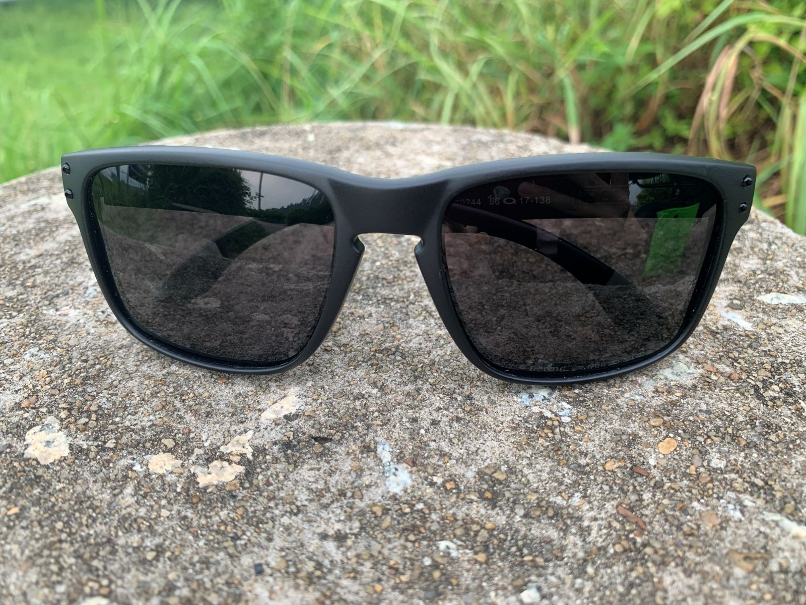 New Sunglasses Polarized Holbrook Matte Black(All Black)USPS