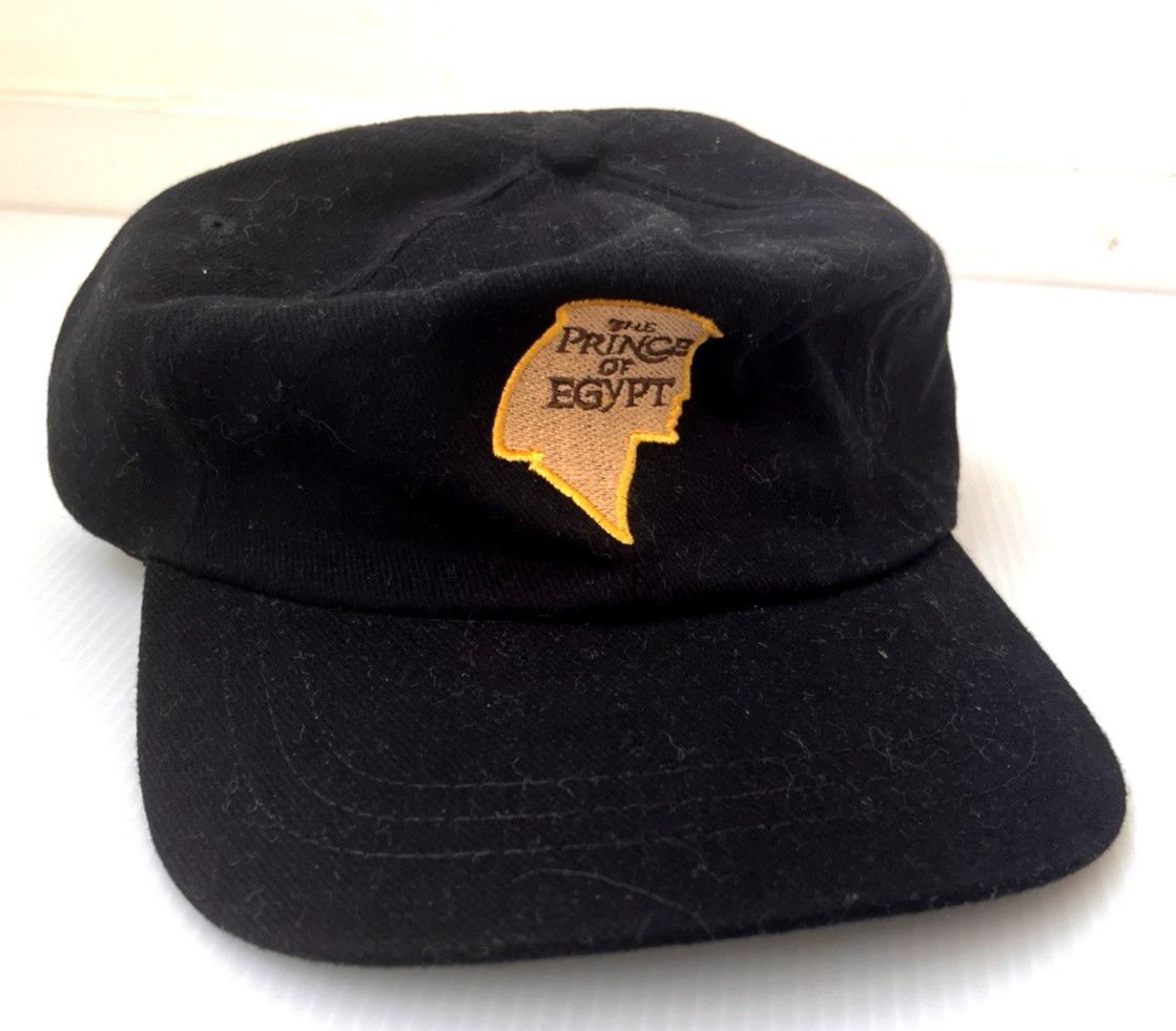 PRINCE OF EGYPT DreamWorks animation crew hat 1998 Headshots KC Caps snap buckle