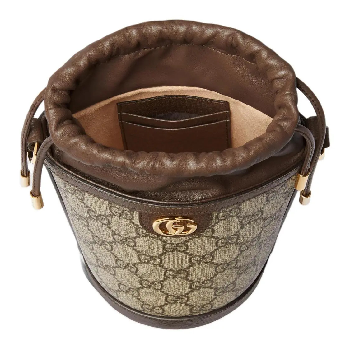 Gucci Ophidia Canvas Bag Bucket Bag Handbag Mini Women’s 4.5x3x7.8 in