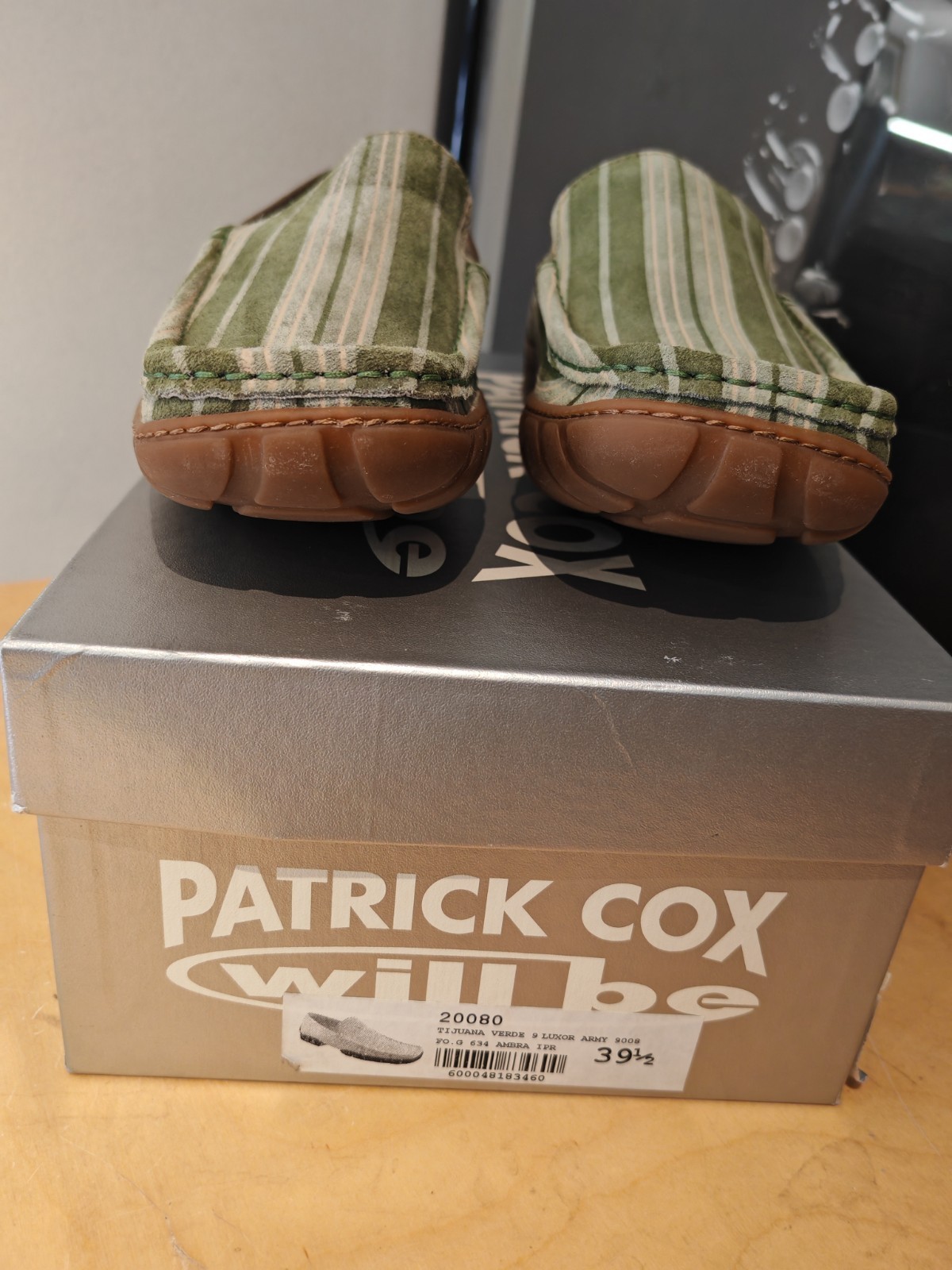 Rare Patrick Cox Men’s Shoes Loafers EU39.5/US6.5/UK5.5 Made in Italy Collector