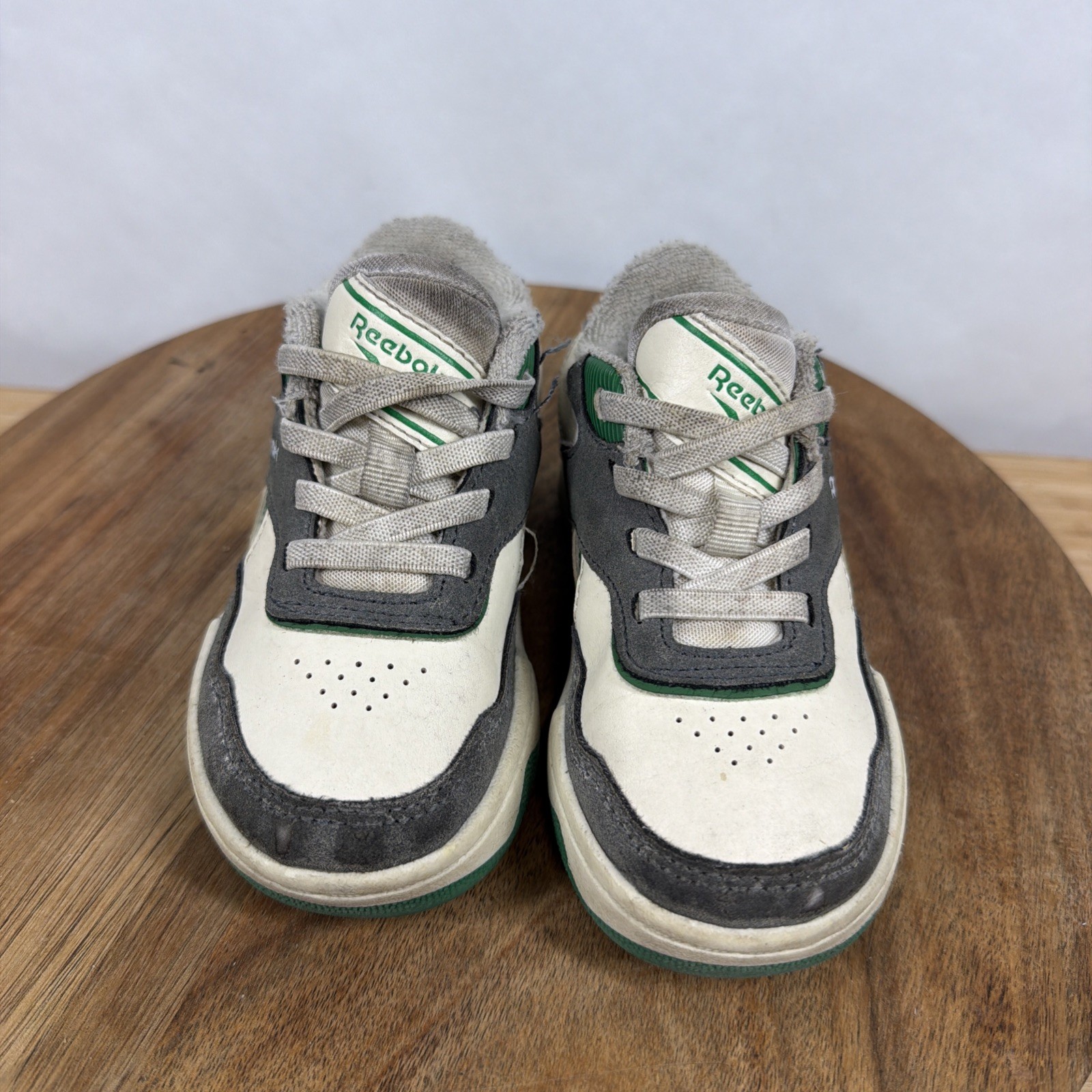 REEBOK BB4000 2 (TD) “LETTERMAN JACKET PACK – GREY GREEN SZ 8K