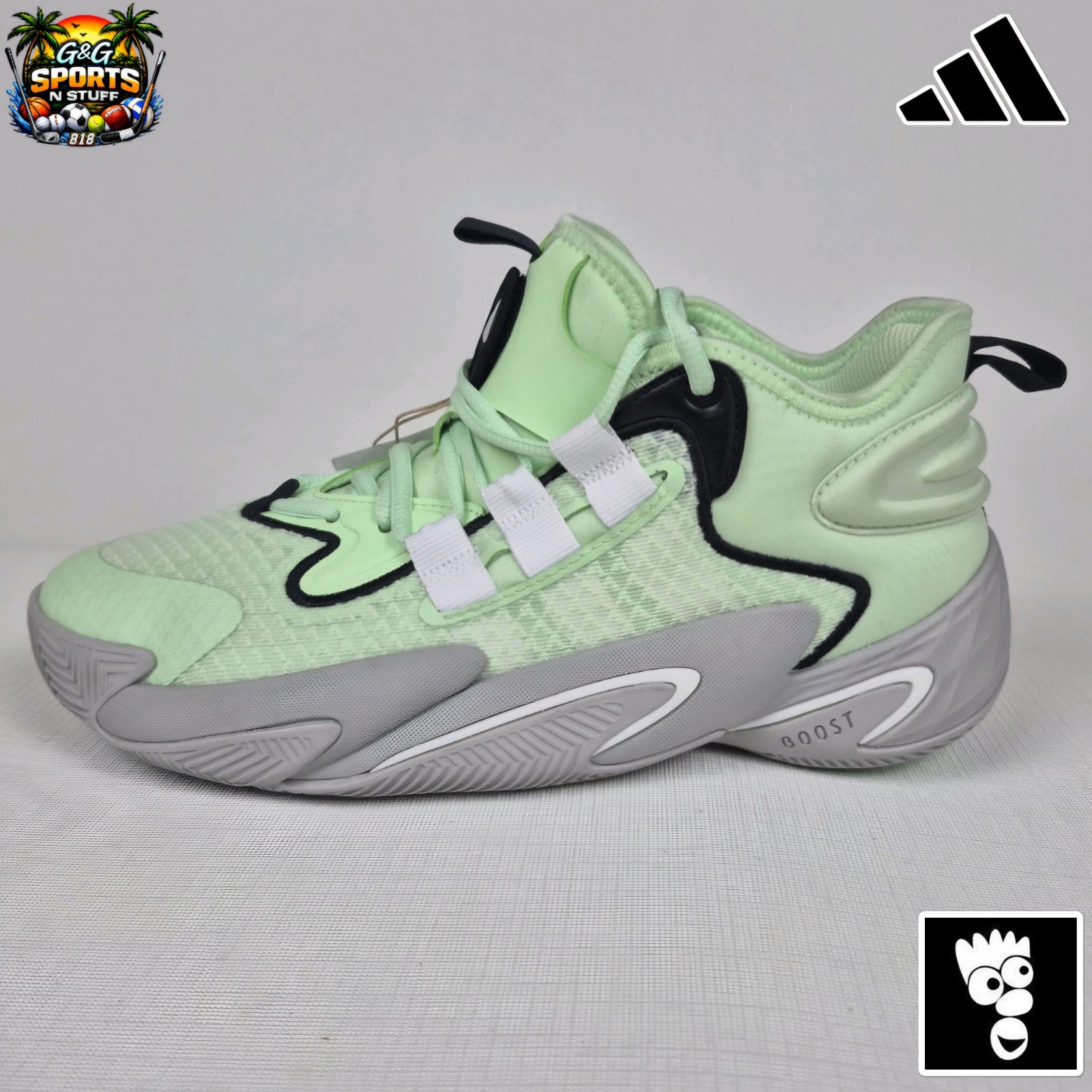 Adidas BYW Select Basketball Shoes IF6674 Boost Tifanny Green Gray Women’s Sz 7