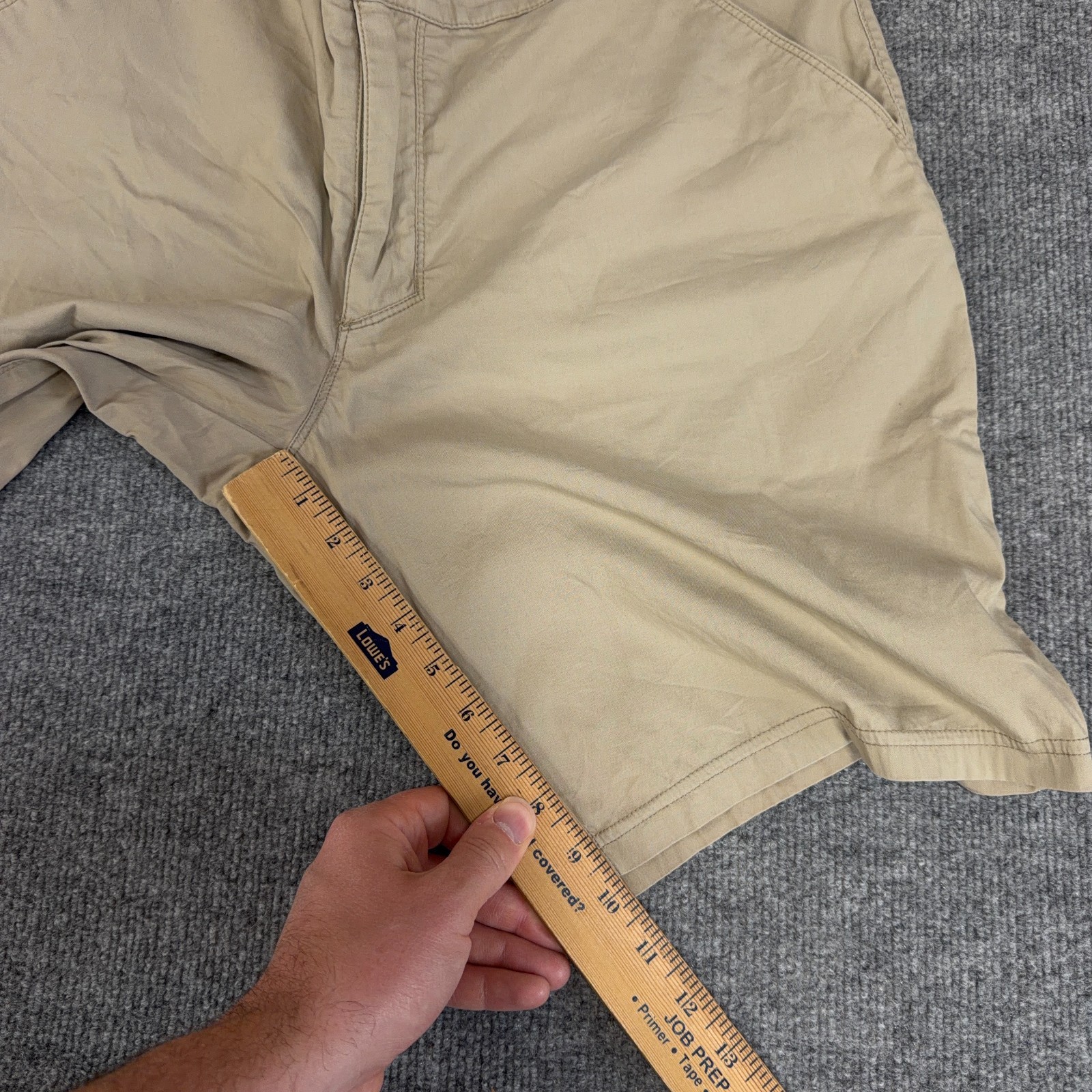 KUHL Shorts Men 36 Khaki Tan Outdoor Cargo Resistor Lite Chino 10″ Inseam
