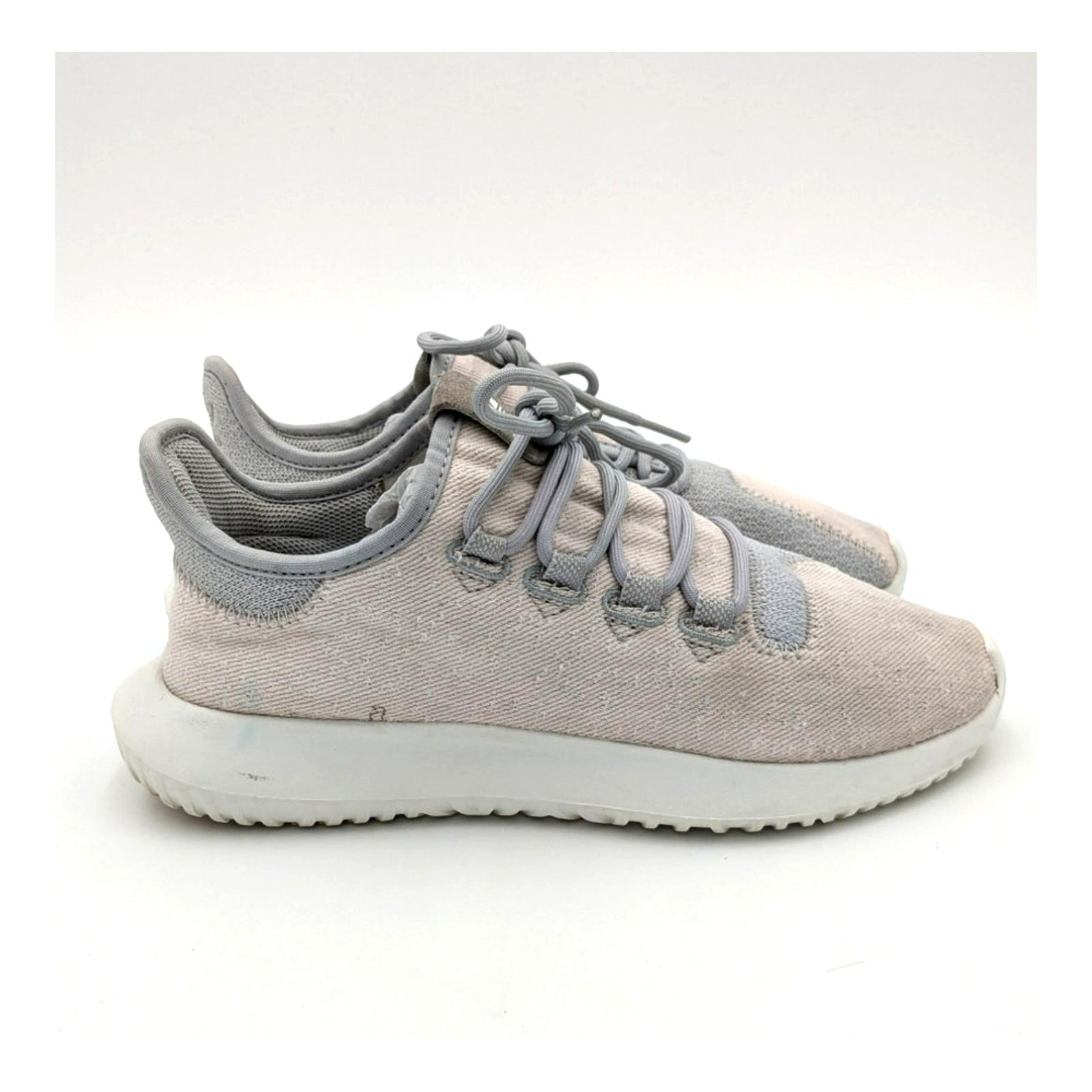 Adidas Tubular Shadow Athletic Sneakers Gray/Beige Women’s Size US5 EU37 1/3