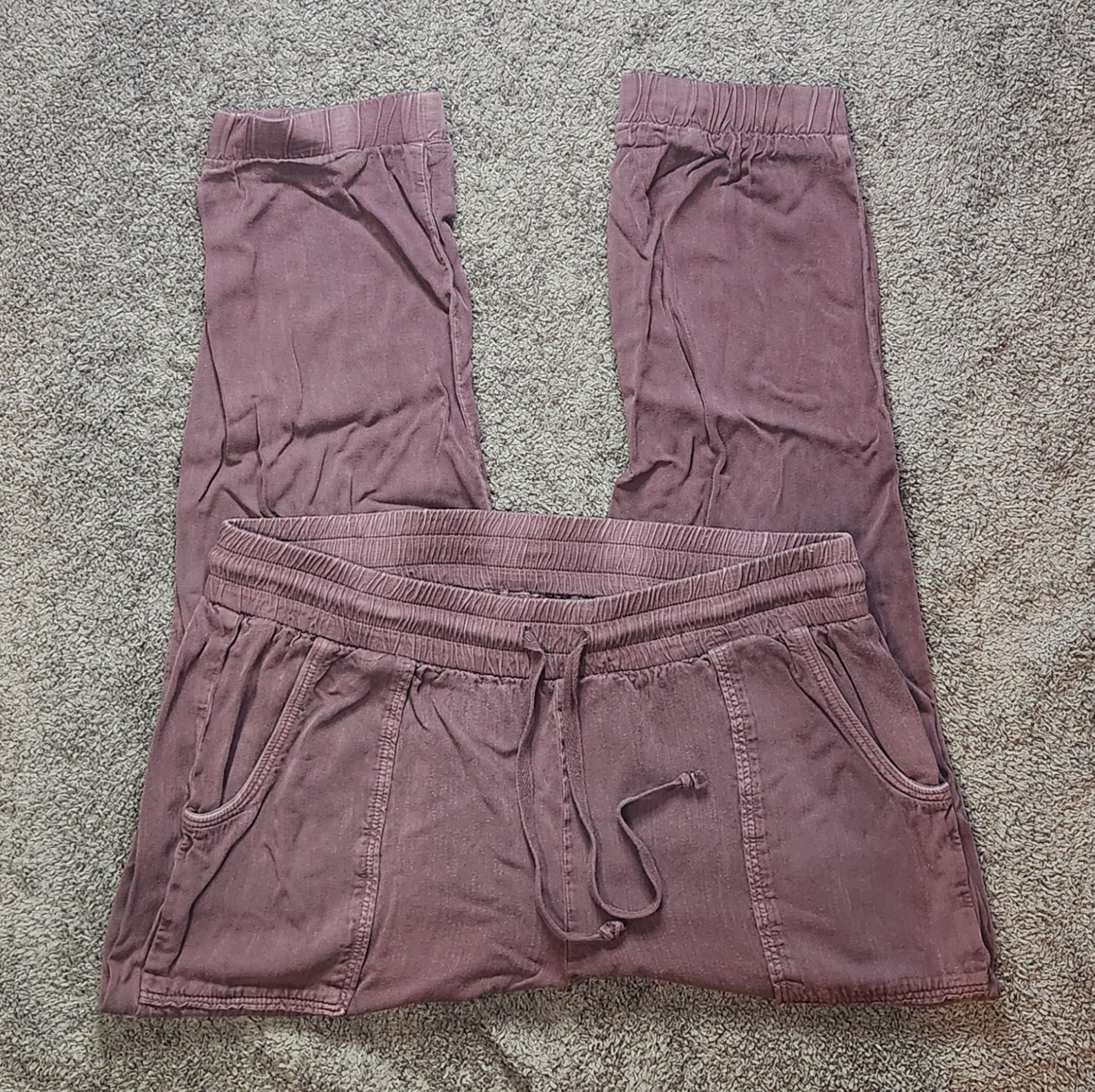 Burgundy American Eagle Outfitters Joggers S Streetwear Loungewear Gorpcore Alt