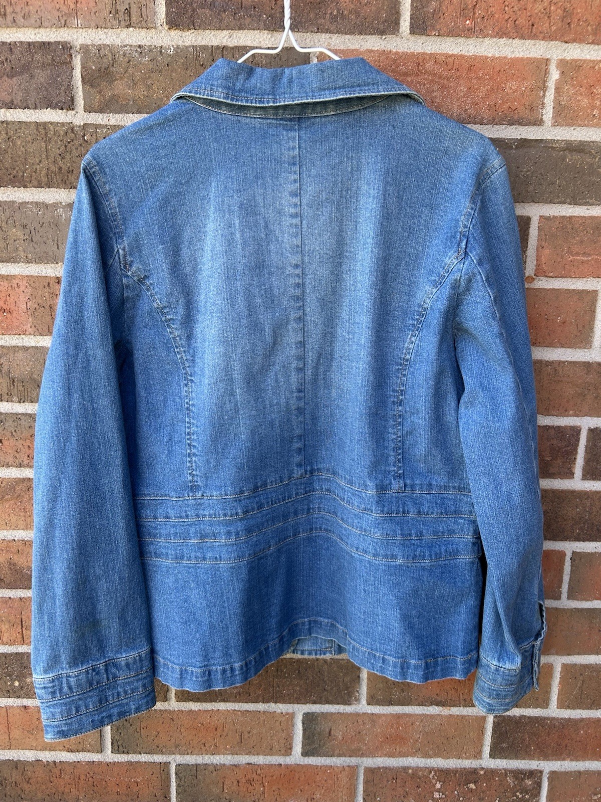 VTG Tailored Denim & Co Blazer Western Jacket Woman’s Small Casual or Dress Up