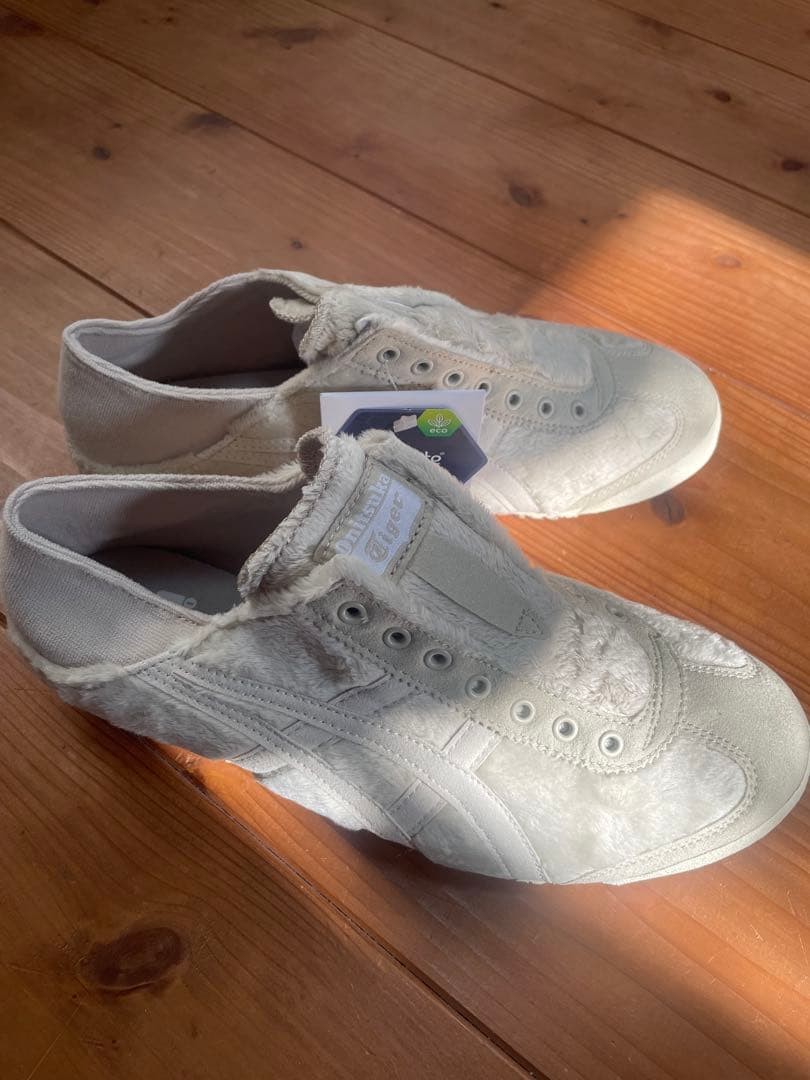 Onitsuka Tiger MEXICO 66 PARATY Slip-On Sneakers Fur Trim 7.5US Used