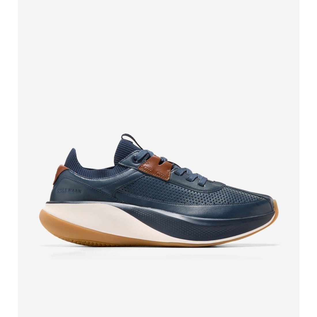 Cole Haan Grandpro All Day Runner Leather Navy Blazer C42333M Men’s Size