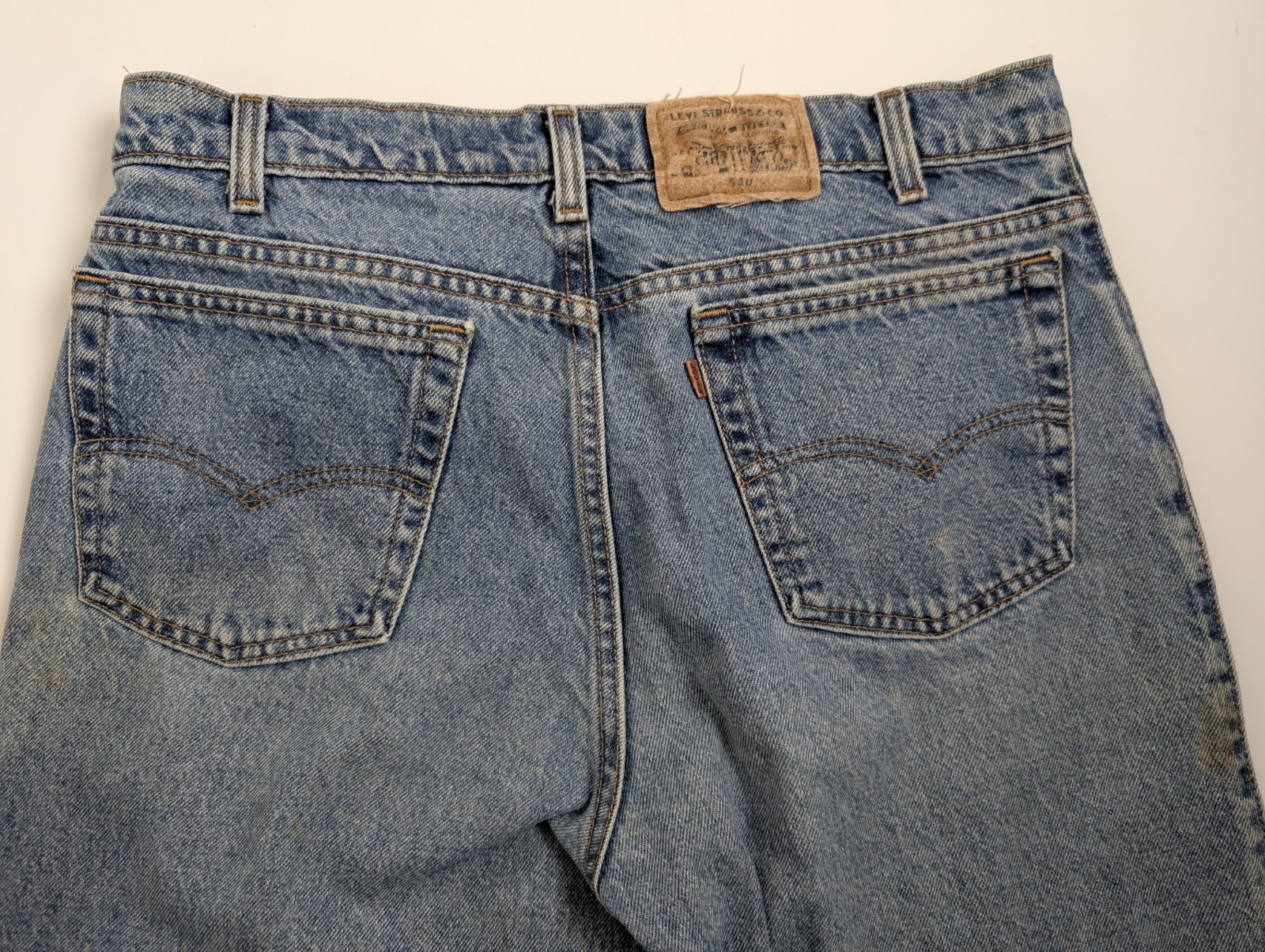 Levi’s Signature 540 Relaxed Fit Jeans Men’s 36×30 Blue Denim USA Made Workwear.