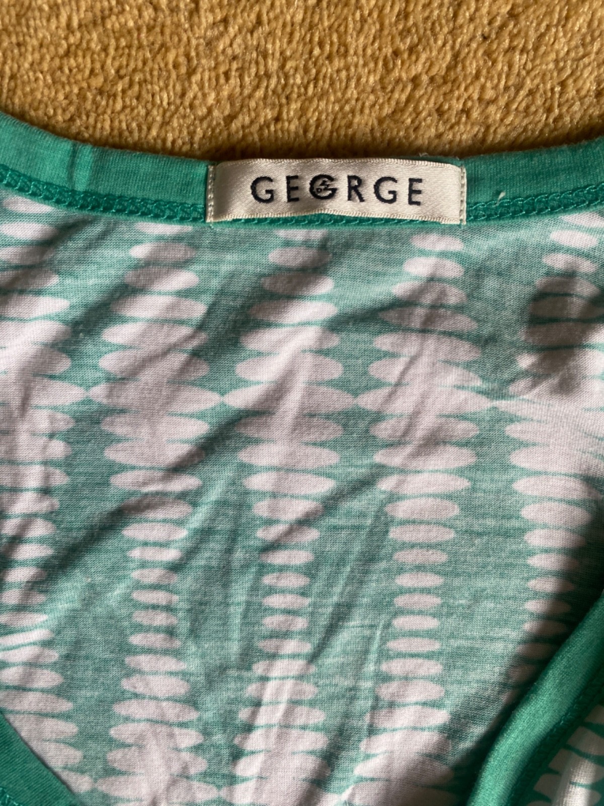 Womens George vest top Uk 8 spring summer holidays cute ideal any occasion