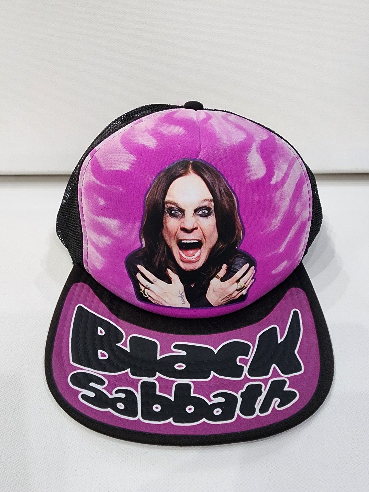 Airbrush Metal Black Death Gothic Industrial Thrash BSabbath Trucker Adjust