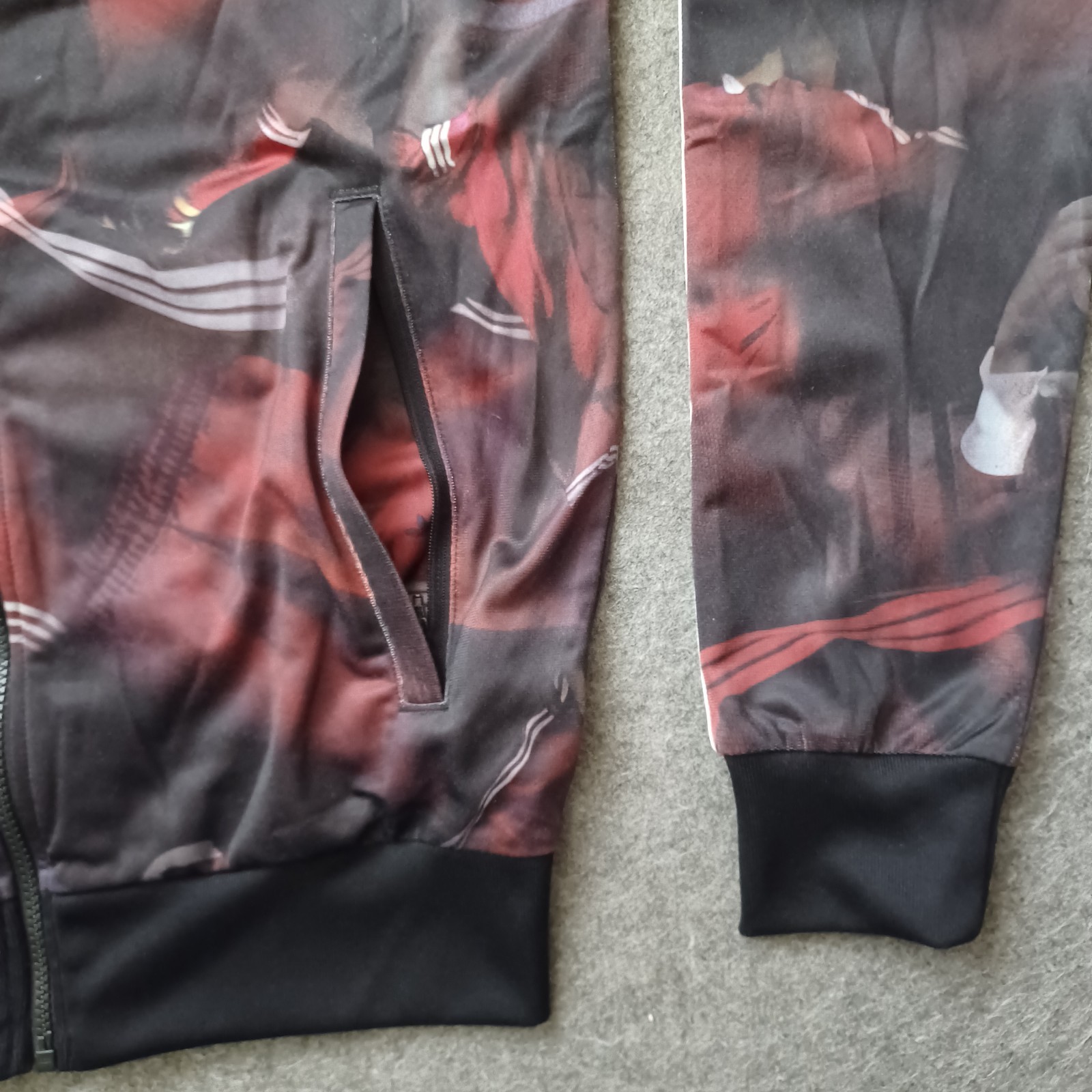 Adidas Originals Track Jacket Mens M Trefoil Firebird Beckenbauer #3 Der Kaiser