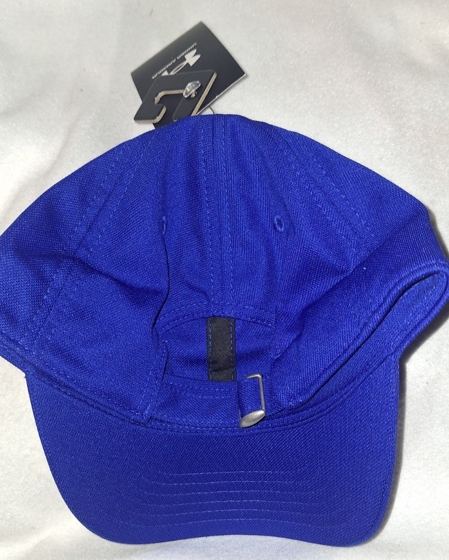 Under Armour Boys Adjustable Cap hat – Sweat Wicking – 1376712 BLUE OSFM