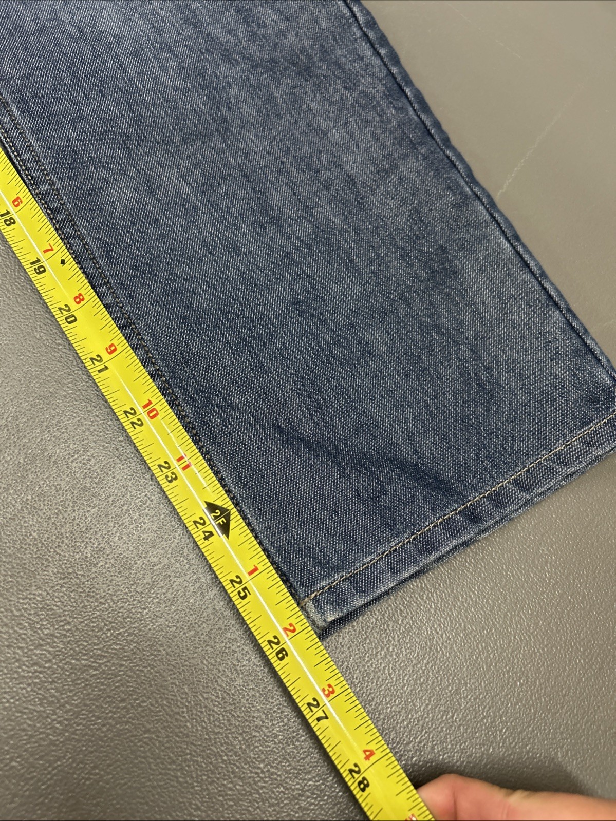 Levi’s 514 Red Tab Jeans Women’s 14 Reg 27×27 Slim Straight Blue Denim Mid Rise