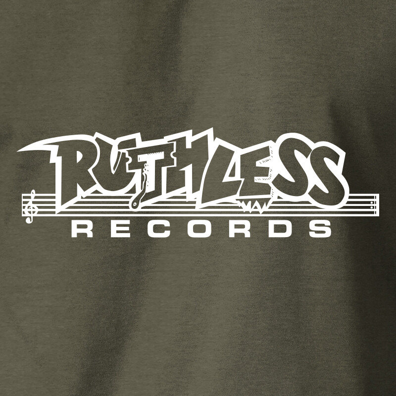 RUTHLESS RECORDS T-Shirt Eazy-E Ice Cube NWA Concert Hip Hop Tour Logo S-6XL Tee