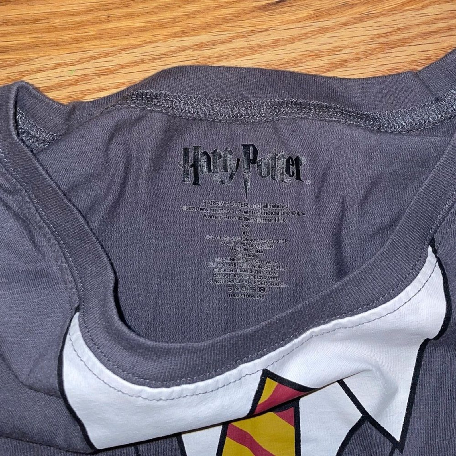 Harry Potter Gryffindor T-shirt with cape
