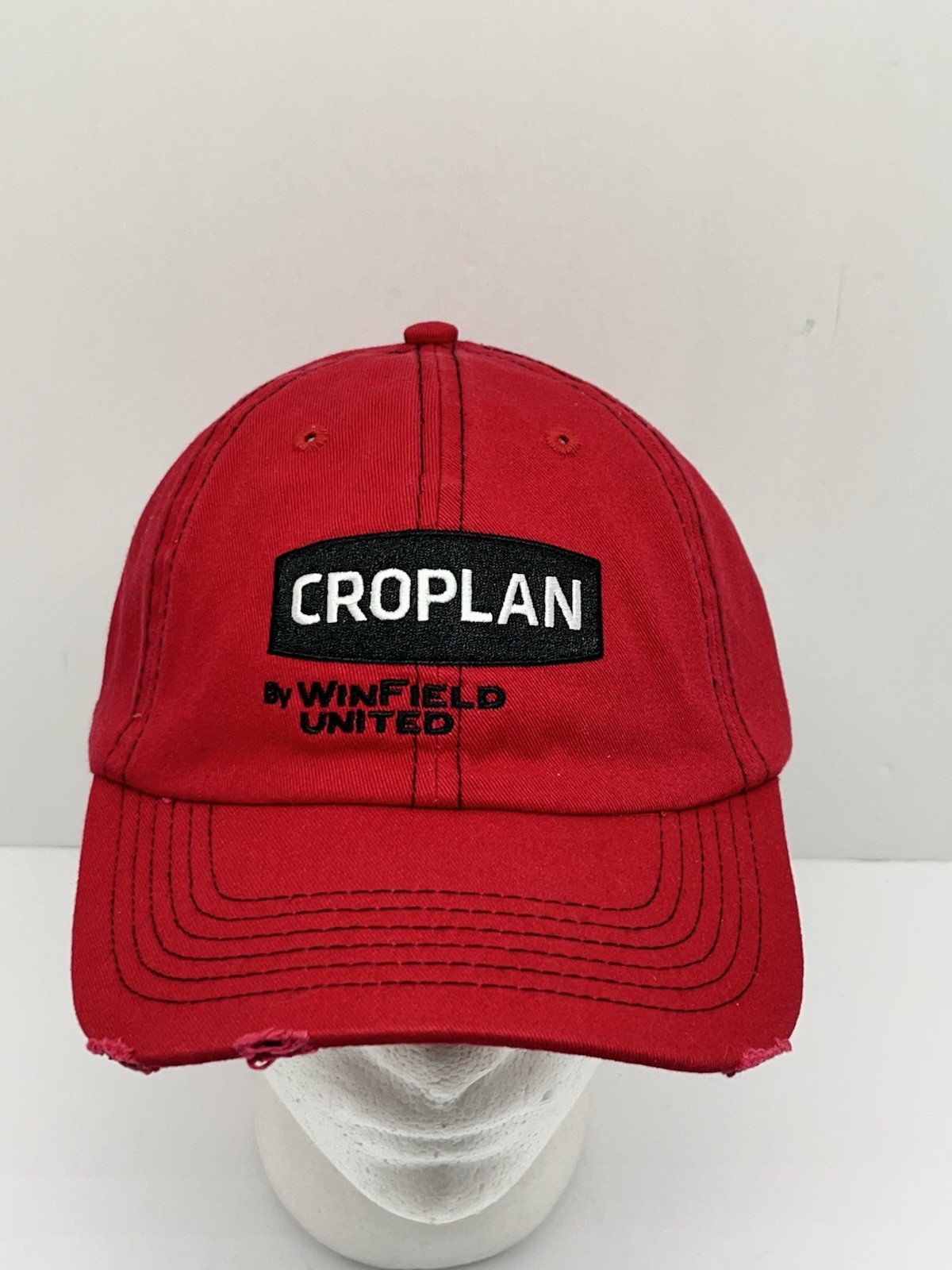 CROPLAN Winfield United Agricultural Distressed Hat One Size Adjustable New