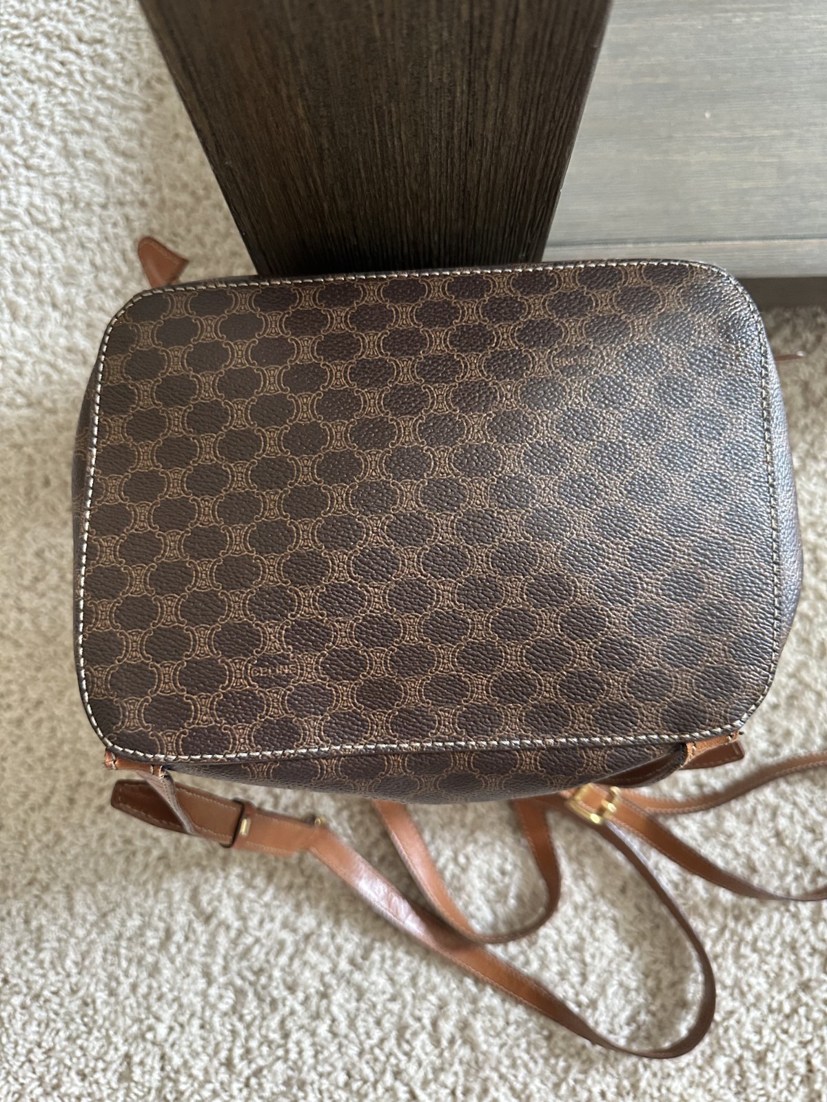 Authentic Celine Macadam Monogram Backpack