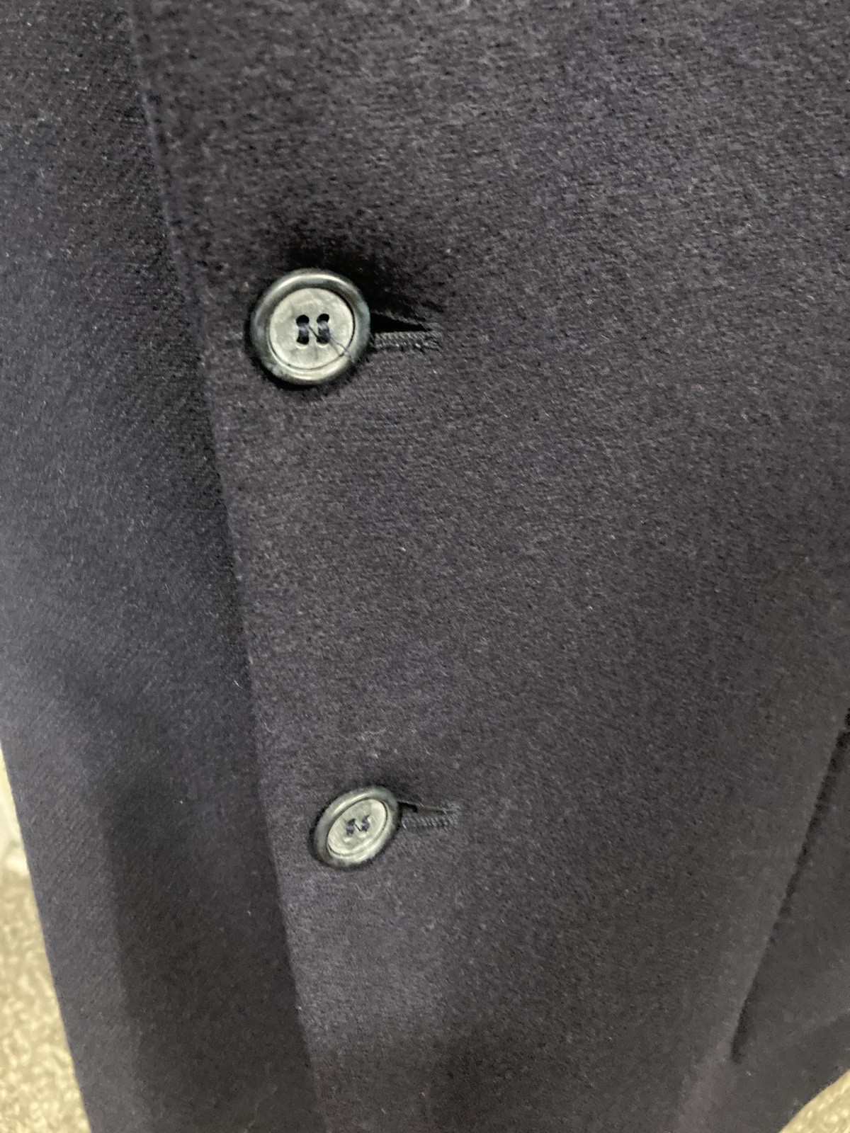 Vintage Russian Wool Blend Stand Collar Blazer Mens 44 Minimalist Avant Garde