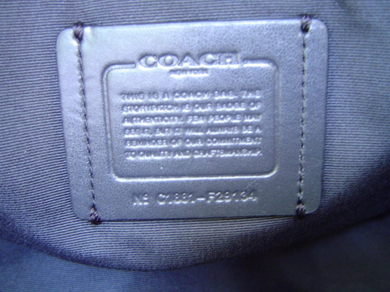 AUTHENTIC COACH SILVER GLITTER PATENT LEATHER MINI SIERRA SATCHEL #29134 EUC/LN