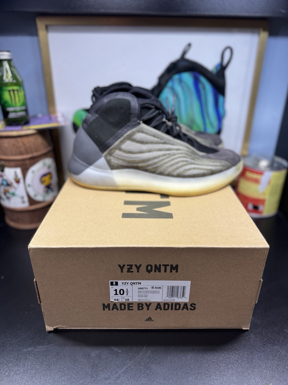 Size 10.5 – Adidas Yeezy Quantum Barium