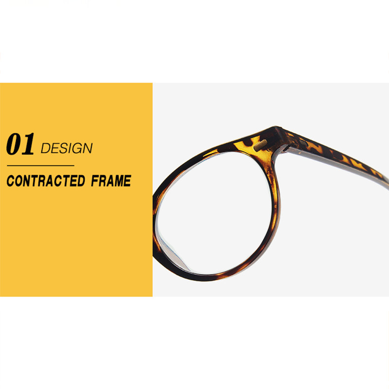 Round Photochromic Reading Glasses For Men Fashion Outdoor Presbyopic Sunglasses